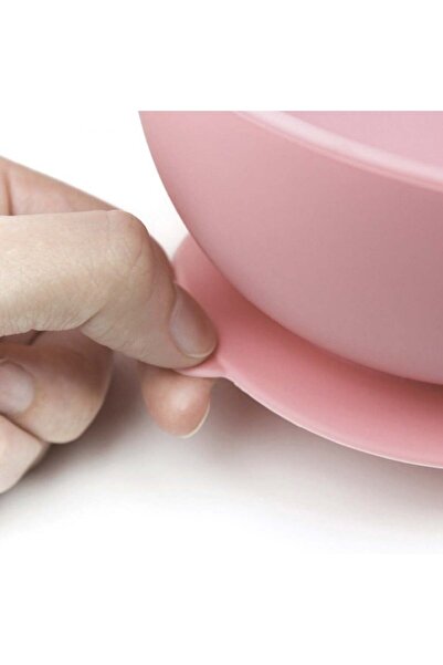 Beaba Πλάκα σιλικόνης με βεντούζα ανοιχτό ροζ