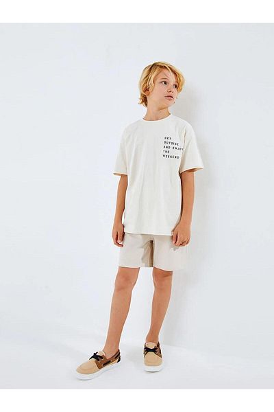 LC Waikiki Lcw Kids Basic Boy Shorts with Elastic Waist (S5)
