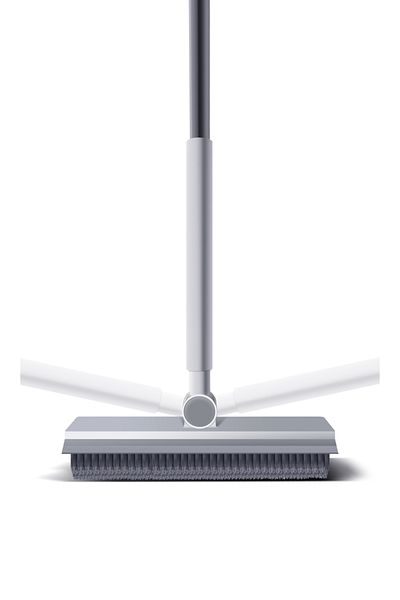 Pro Clean Official Corner Cleaning Brush V-Shaped Head, 2-in-1 Scrubbing & Scraping, 180° Rotating Design for Edges