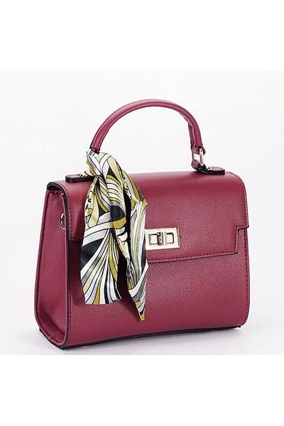 Flora&Co Paris FLORA&Co red bag with scarf F3629 14