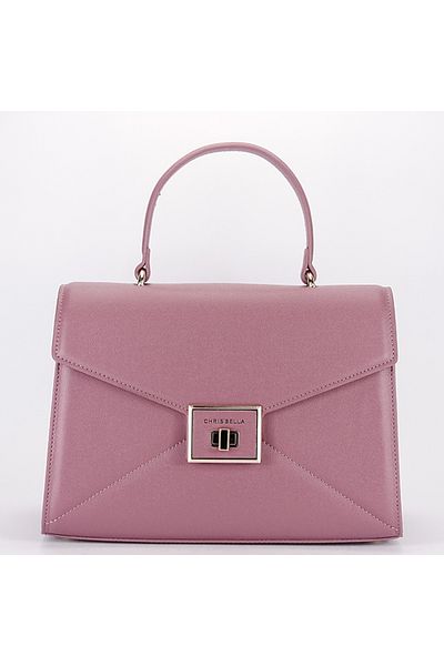 CHRİS BELLA Premium medium pink bag with wallet CB2305-1 M6