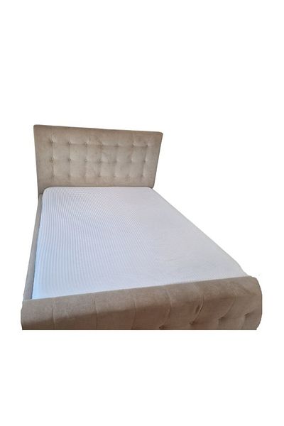 ARIALE Fitted Bed Sheet ARIALE, Satin Damask, 160 x 200, White