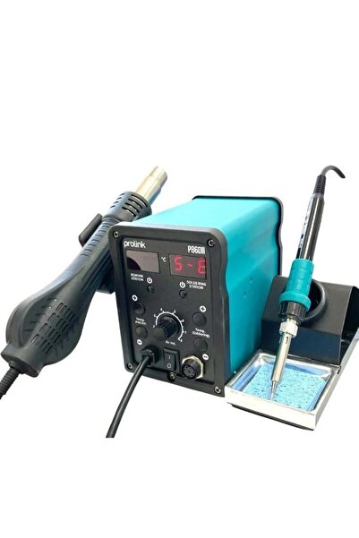 Prolink Luxury, 60w Kalem Havya, 750w Üflemeli Havya, Lehimleme İstasyonu P-8...