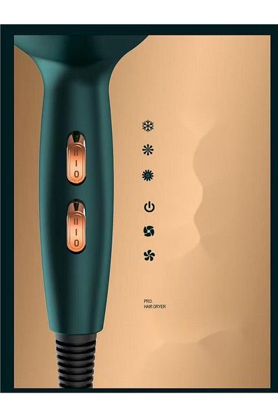 TEFONER TE-H013 High Power Hair Dryer Professional Hair Drying Technology