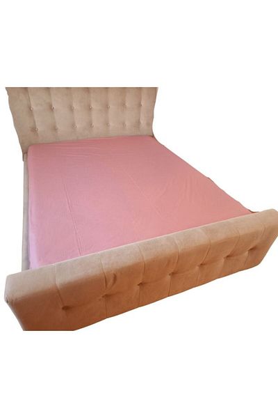 ARIALE Fitted Bed Sheet ARIALE, Ranforce Cotton, 160 X 200 X 25 cm, Lilac