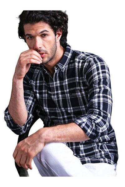 The Bear House Men's Regular Fit Cotton Shirt Casual & Formal Soft Fabric