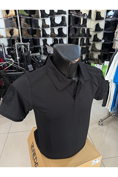 Polo Yaka Kısa Kollu Termal Tişört | Nefes Alabilir Kumaş | Günlük ve Outdoor Kullanıma Uygun