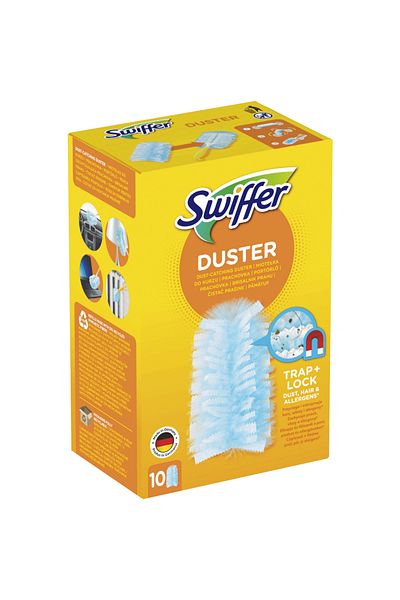 Swiffer Rezerve pamatuf pentru curatarea prafului Trap & Lock, 10 bucati