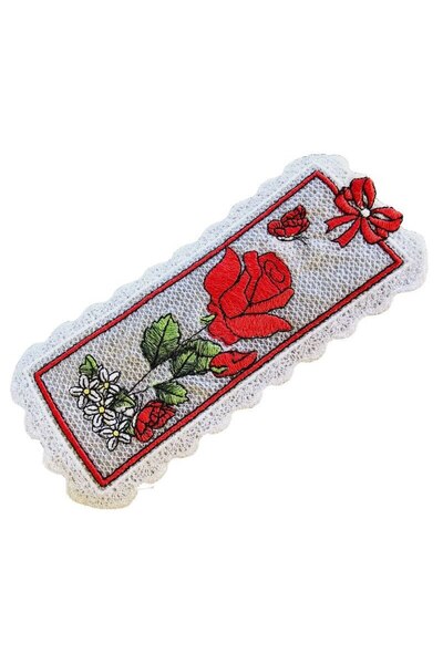 ARIALE Embroidered Bookmark Roses