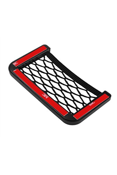 CMT حامل هاتف HVT شبكي يلتصق بالغطاء، مقاس 15*8 سم