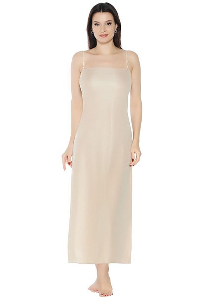 Kağan art fashion Rochie de damă Căptușeală în interiorul rochiei, subțire, lungă, reglabilă, cu bretele, jupon simplu