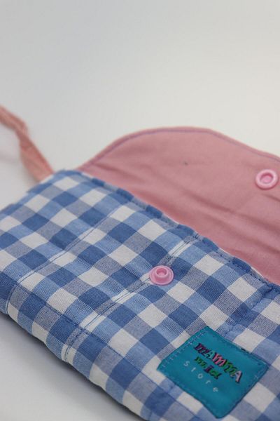Mamma Mia Home Blue Pöti 2 Glasses Bag Eyeglasses Case Phone Cover