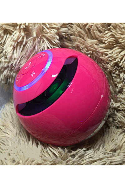Genericer Multifunctional Portable Bluetooth Ball Speaker, pink