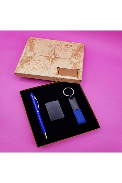 STUMBANNG Ballpoint Pen Lighter Keychain Set