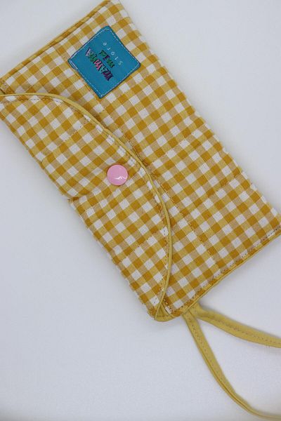 Mamma Mia Home Orange Mini Pöti Glasses Bag Glasses Case Phone Case