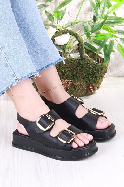 fort 3509 Sandale de damă Ceyn Anatomical confortabile cu două catarame