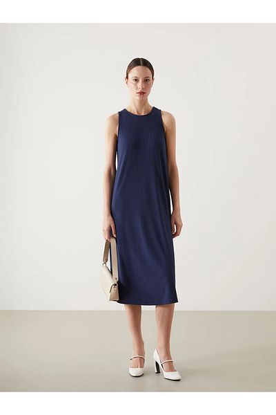 LC Waikiki Lcw Comfort Crew Neck Women's Dress