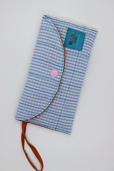 Mamma Mia Home Blue Mini Pöti Glasses Bag Glasses Case Phone Case