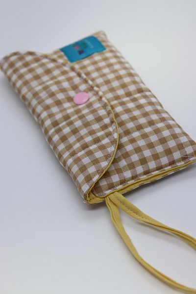 Mamma Mia Home Beige Pöti 2 Glasses Bag Glasses Case Phone Case