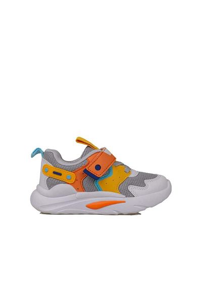 Vicco Gray Birdy Unisex Kids Lightweight Sneaker