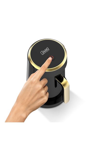 JANO Turkish Coffee Maker – Black & Gold – 480W – 0.3L
