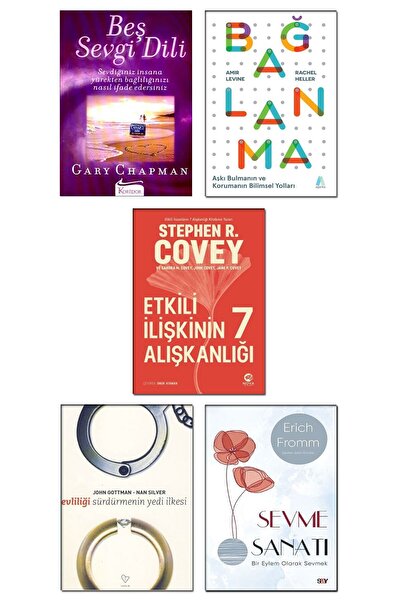 Karma Kitaplar Kişisel Gelişim Kitapları Seti 5li