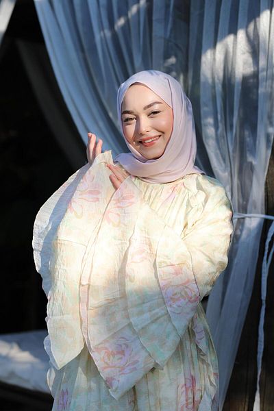 Şalland Natural Cotton Shawl Dust Lilac