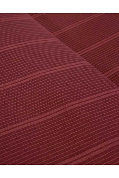 English Home Listra Burgundy Cotton Satin King Size Double Duvet Cover