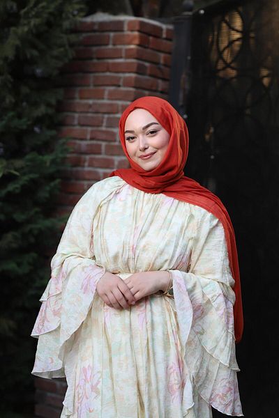 Şalland Dubai Series Shawl Red