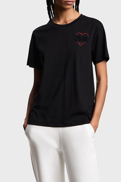 Emporio Armani Cotton Regular Fit Crew Neck Minimal Pattern t Shirt t Shirt Ew002608 Af18