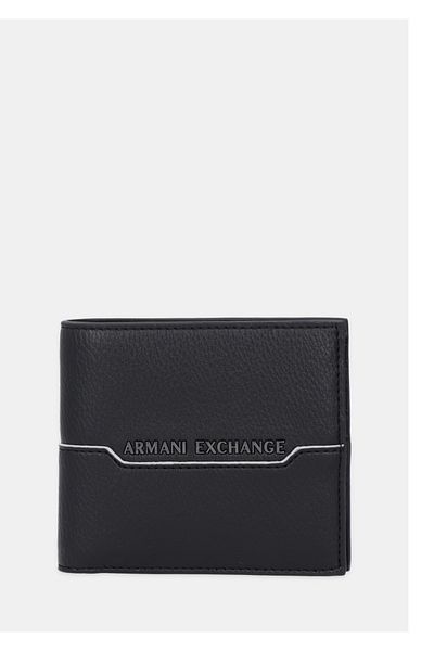 Armani Exchange Wallet with Logo and Stripe Detail Men Wallet Xm000168 Af17205 Mc105