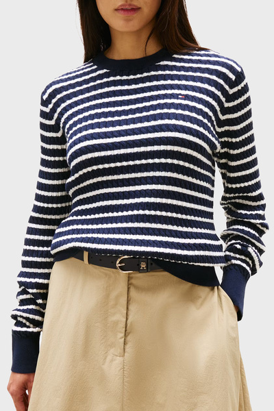 Tommy Hilfiger Γυναικείο Πουλόβερ WW0WW44993 Πολύχρωμο