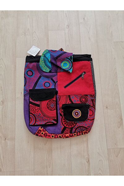 ZTO Women's Ethnic Pattern Backpack