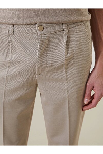 LC Waikiki Southblue Beige Standard Fit Men's Trousers