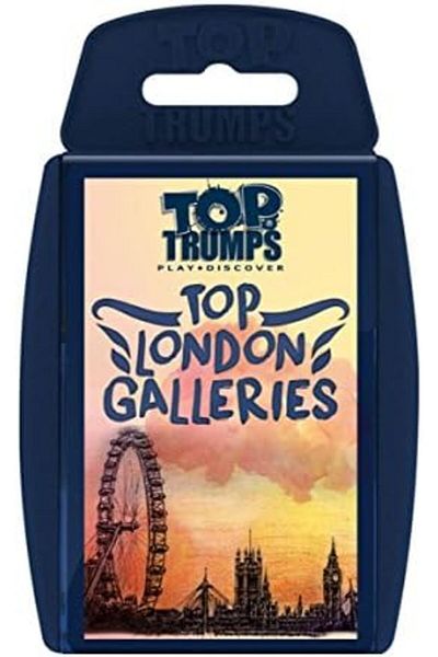 Top Trumps Top London Galleries Card Game