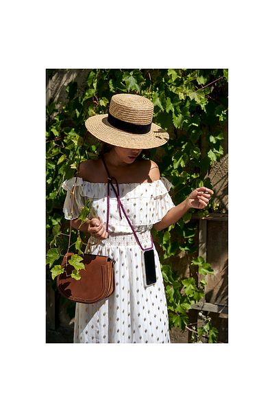 STYLEASH Transparent phone case with integrated cord Styleash, Samsung Galaxy S20