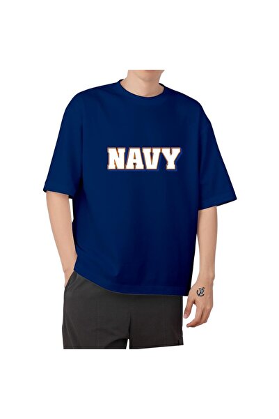 Bahriyeli Collection Tricou unisex cu design pentru piept din litere extrudat...