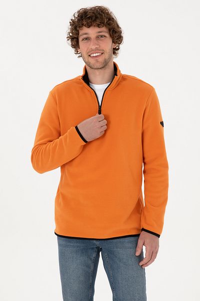 U.S. Polo Assn. Men's Copper Basic Sweatshirt 50313777-Vr182