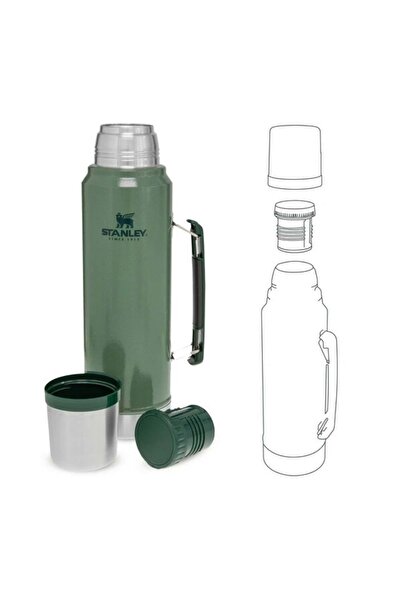 Stanley Classic Legendary Thermos 1.0L Flask Green