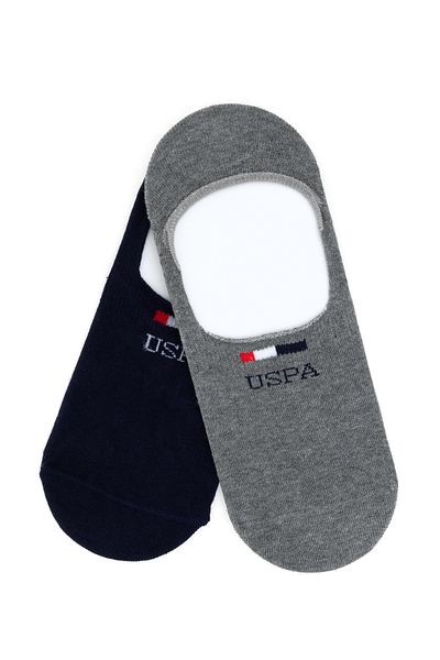 U.S. Polo Assn. Men's 2-Piece Ballerina Socks 50304287-Vr086