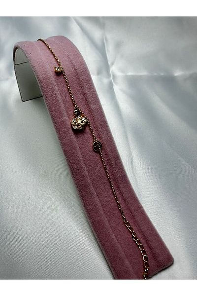 Mutenaura Stainless Steel Swan Model Bracelet