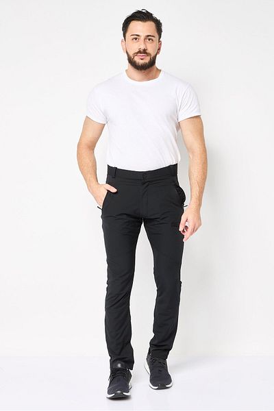 Ellesse Men Sportswear Fit Golf Pants, Black