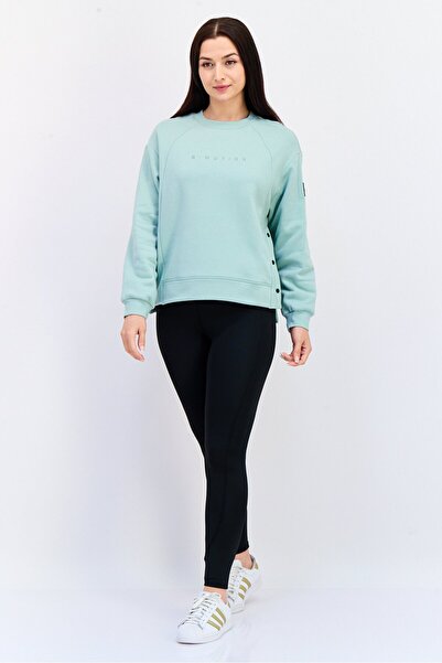 Giordano G-Motion Women Sportswear Fit Long Sleeve Training Sweatshirt, Green