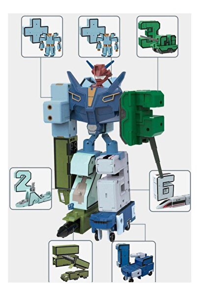 Yelajoy ألعاب روبوتات الأرقام المتحولة - ألعاب روبوتات التعلم المتحولة، ألعاب روبوتات الأرقام