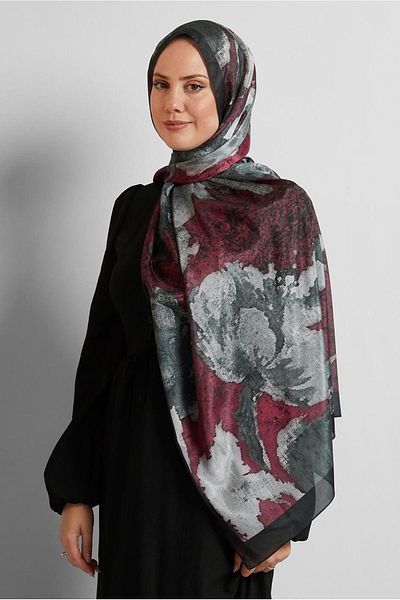 Alvina Patterned Shawl 8549