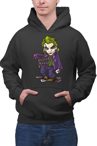 OEM Men's Hoodie Joker Boom Smile Inventor Clown Arthur Fleck