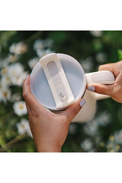 Stanley Quencher H2O Flowstate ™   Tumbler Thermos with Straw 1.18L Flask with Straw Beige