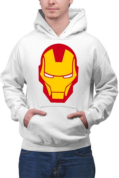 OEM Men's Hoodie Ironman Logograph Symbol Marvel Comics Stan