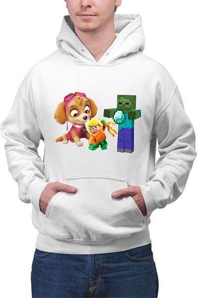 OEM Men's Hoodie Aquaman Skye Paw Patrol Zombie Minecraft