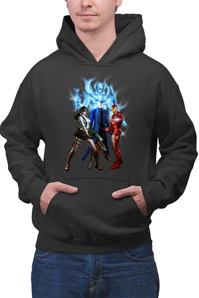 OEM Hanorac Barbati Ironman Devil May Cry Vergil Lady Demons